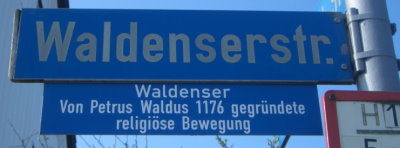 Waldenserstraße (Foto Peter Hartleb)