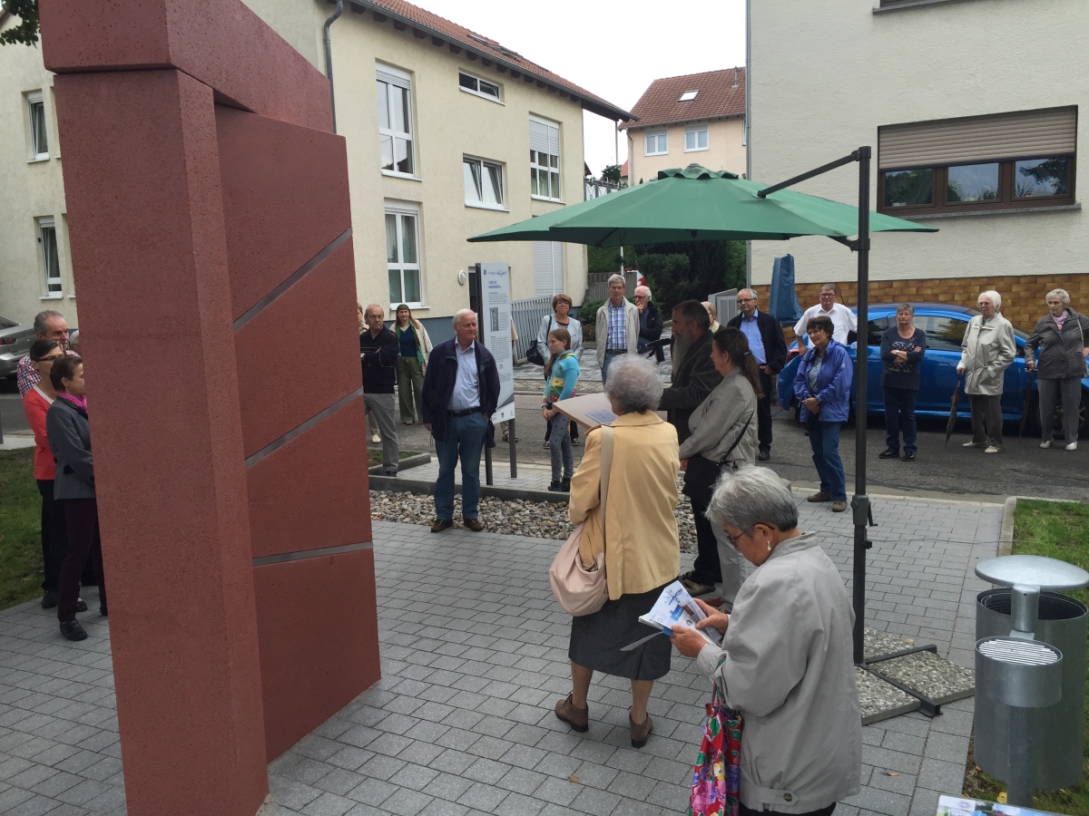 13. September 2015: Erste Führung am Waldenserweg Palmbach 13. September 2015: Erste Führung am Waldenserweg Palmbach